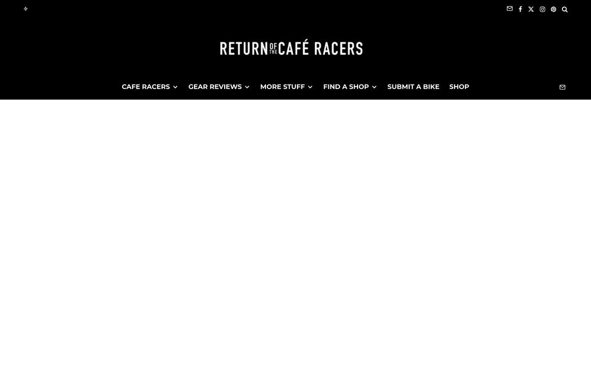 Return of the Cafe Racers